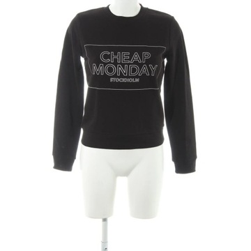 CHEAP MONDAY Bluza dresowa Rozm. EU 34 czarny