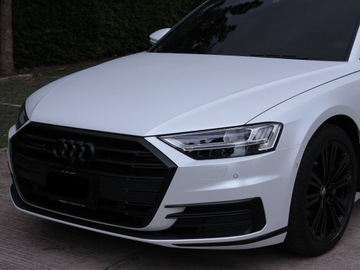 FOLIA BIAŁA SATYNA PERŁA 50cm x 152cm BIAŁY CHROM MAT OKLEINA SAMOCHODOWA