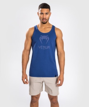 Koszulka Venum Classic Tank Top niebieska L