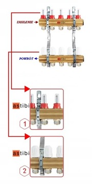 РАСПРЕДЕЛИТЕЛЬ 6 ПОДОГРЕВ ПОЛА