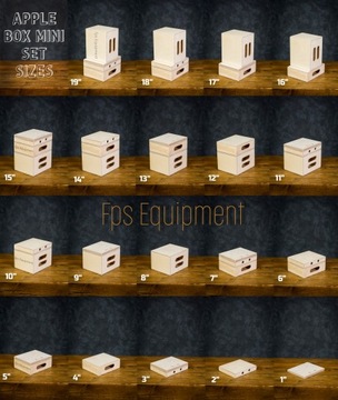 Ящик для яблок FULL, фанерный ящик 50x30x20см