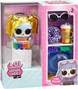 LOL SURPRISE ANIMAL DOLL ВОЛОСЫ ВОЛОСЫ СОВЫ