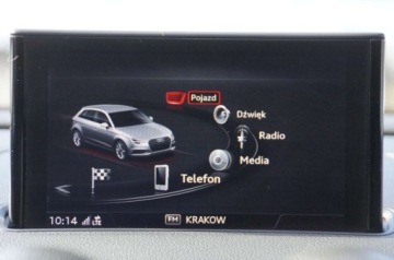 Audi A3 8V Sportback 5d Facelifting 2.0 TDI 150KM 2017 Audi A3 Sportback 2.0 TDI CR 150 KM, Lift, 4x4, Virtual, Navi, Alcantara,, zdjęcie 15