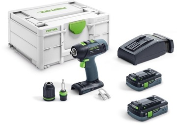 FESTOOL WIERTARKO WKRĘTARKA T18+3 HPC 4,0 I-PLUS