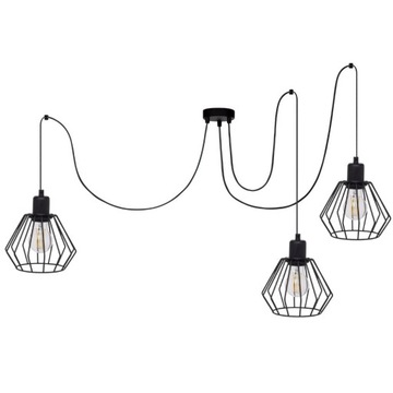 SPIDER LAMPA WISZĄCA SUFITOWA ŻYRANDOL ZWIS PAJĄK