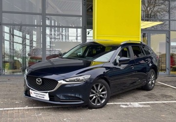 Mazda 6 III Sport Kombi Facelifting 2018 2.0 Skyactiv-G 145KM 2021 Mazda 6 2.0 SKYACTIV-G 145KM SkyMOTION SerwisASO SalonPL FV23 2.0 Benzyna, zdjęcie 1