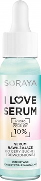 ODMŁADZAJĄCE SERUM DO TWARZY Z KWASEM HIALURONOWYM SORAYA I LOVE SERUM