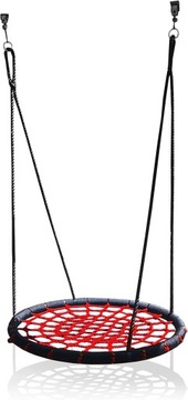 HUŚTAWKA BOCIANIE GNIAZDO XXL 120cm CZERWONA