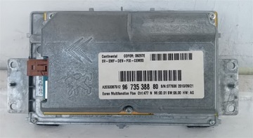 ДИСПЛЕЙ НАВИГАЦИОННОГО ЭКРАНА RNEG CITROEN C5 III X7 9673538880