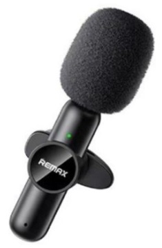 БЕСПРОВОДНОЙ СВЯЗАННЫЙ МИКРОФОН для стримеров REMAX Lightning iPhone K09