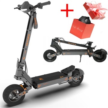 Hulajnoga Elektryczny Dla Dorosłych Kukirin 2000W 11“ +Torba