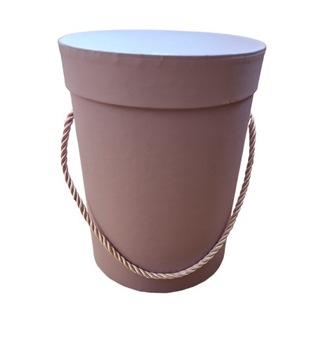 Коробка для цветов 18 см. Корзина для цветов ЦВЕТА