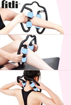 АНТИЦЕЛЛЮЛИТНЫЙ МАССАЖЕР ДЛЯ ТЕЛА, РУЧНОЙ РОЛИК