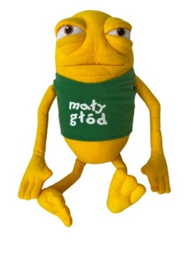 Maskotka Mały GŁÓD -42cm ZAWIESZKA