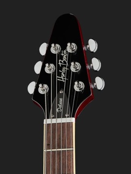 Harley Benton BM-75 Trans Red Deluxe Series