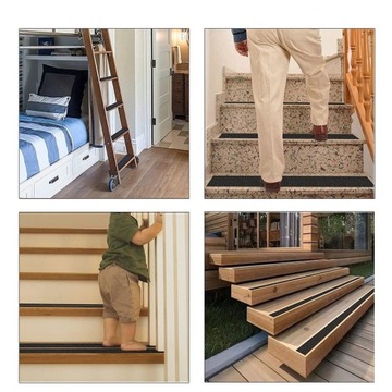 ЛЕНТА ЧЕРНАЯ ПРОТИВОСКОЛЬЗЯЩАЯ 50ММ Х 5М ДЛЯ ЛЕСТНИЦ