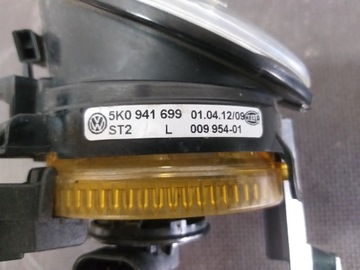 HALOGEN LEVÝ VW GOLF VI 6