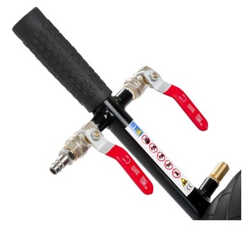 Короткий пневматический подъемник Redats Snowman 3T STRONG