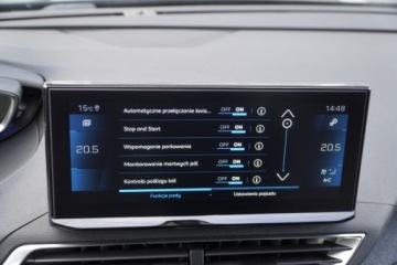 Peugeot 5008 II 2022 Peugeot 5008 LiftingPol SkoraNaviKameraAsystenty7 Foteli180KMBezwypadkowy, zdjęcie 21