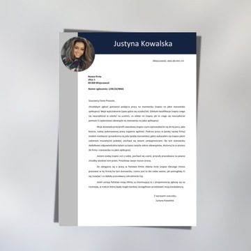 Набор 4/22/K CV + Сопроводительное письмо PL + ENG