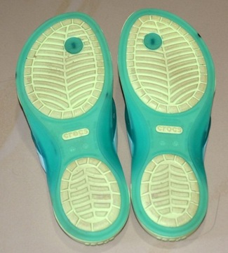 CROCS, zielone, 22 cm