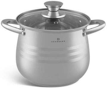 Głęboki Garnek Stalowy Kociołek 2,9L 16cm EdenBerg