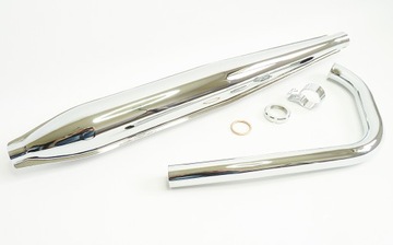 WSK 125 B1 Глушитель, колено, выхлоп, кронштейны, КАЧЕСТВО