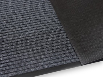 КОВРИК ДЛЯ ВХОДНОЙ ДВЕРИ НА УЛИЦЕ 80x120 БОЛЬШОЙ КОВРИК ДЛЯ ОБУВИ СЕРЫЙ