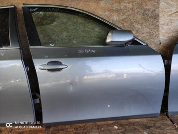 ДВЕРЬ ПРАВАЯ ЛЕВАЯ ПЕРЕДНЯЯ ЗАДНЯЯ BMW E60 SILBER GRAU MET