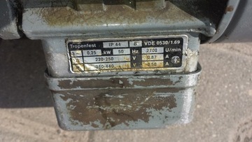 Промышленный насос 60л/мин двигатель 0,25кВт 2700об/мин