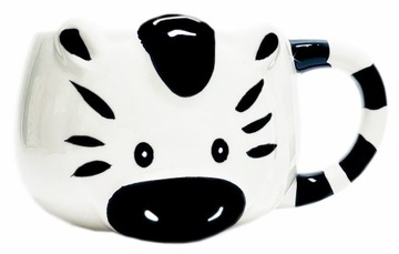 KUBEK CERAMICZNY ZWIERZĄTKA 250ml ZEBRA