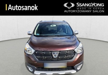 Dacia Lodgy Minivan Facelifting 1.6 SCe 102KM 2017 Dacia Lodgy Dacia Lodgy STP Salon Polska 1-Wl Serwis A.S.O LPG 7-Osob, zdjęcie 1