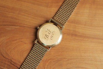 złota Omega Geneve - złoto 14k - idealny stan - 1972 rok