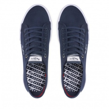 Pepe Jeans Tenisówki Brady Men Basic PMS30816 Navy 595