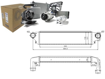 INTERCOOLER BMW 3 320 d (E46)