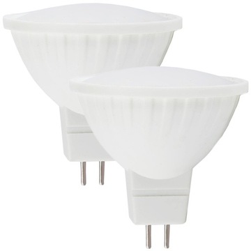 2x Żarówka LED MR16 12V DC 360lm 4W NEUTRALNA