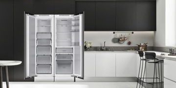 Комплект Samsung Side by Side Холодильник BRR29703EWW + Морозильник BRZ22700EWW