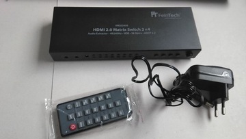 FEINTECH VMS02400 ПЕРЕКЛЮЧАТЕЛЬ HDMI ЧЕРНЫЙ