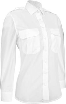 KOSZULA służbowa DAMSKA biała z pagonami r. 48