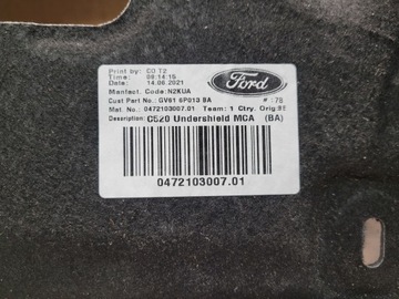 KRYT POD MOTOR FORD KUGA MK2 FACELIFT 17- ESPACE