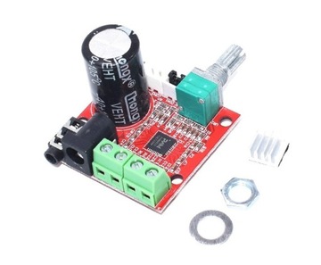 Moduł ze wzmacniaczem mocy audio PAM8610 2x10W