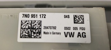 ДАТЧИК СИГНАЛИЗАЦИИ ДВИЖЕНИЯ VW AG 7N0951172
