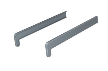 PARAPET PCV WEWNĘTRZNY SREBRNY 35 X 160