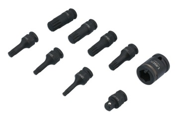 УДАРНЫЕ ГОЛОВКИ СО ШПЛИНАМИ 3/8 1/8 17 мм