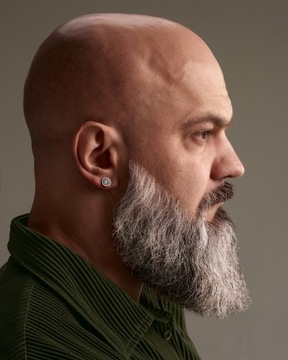 Серебряное моно - серьга овощи