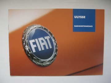 FIAT Ulysse Polska instrukcja obsługi radia orygin
