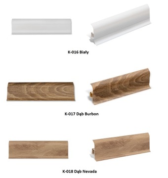 НАПОЛЬНЫЙ ПЛИНТУС С ЛАСТИКОЙ ВЫСОТЫ. 60 мм