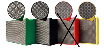 Алмазный кубик для шлифовки керамогранита, набор. 3 шт.