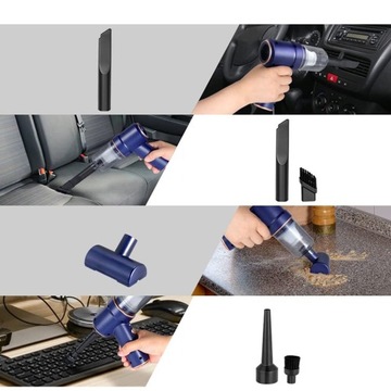 Беспроводной 3IN1 Электрический вакуумный очиститель + пылевой воздуходувка 3600 мАч 45 Вт