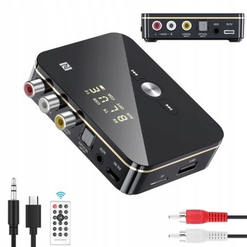 TRANSMITER BLUETOOTH5.0 ODBIORNIK I NADAJNIK 3,5mm